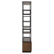 Display cabinet Bonvoy brown 2-drawers (Brown)