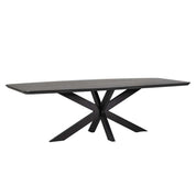 Mesa de comedor Bonvoy negra 260 (Negro)