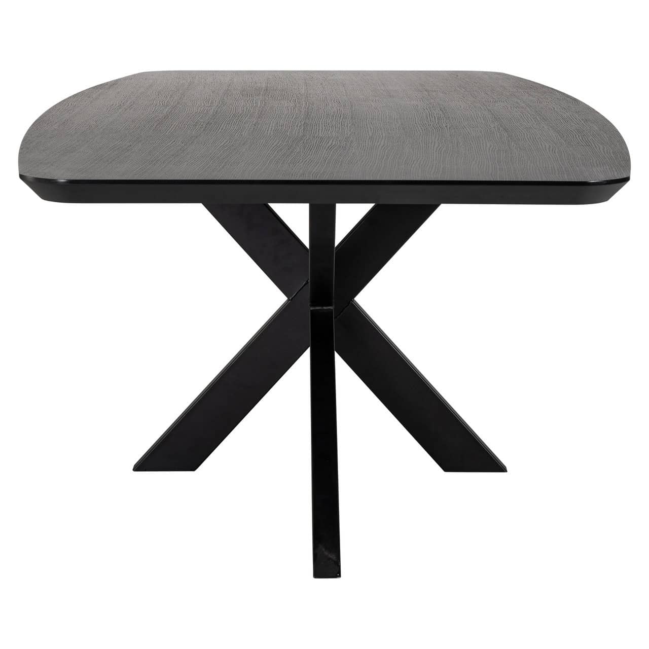 Mesa de comedor Bonvoy negra 260 (Negro)
