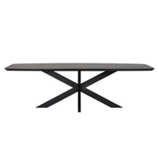 Mesa de comedor Bonvoy negra 260 (Negro)