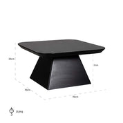 Mesa de centro Bonvoy negra (Negro)