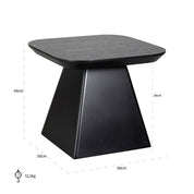 Mesa auxiliar Bonvoy negra (Negro)