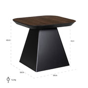 Mesa auxiliar Bonvoy marrón (Marrón)