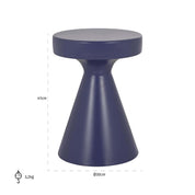 Bijzettafel Kimble par klein 30Ø (Morado)
