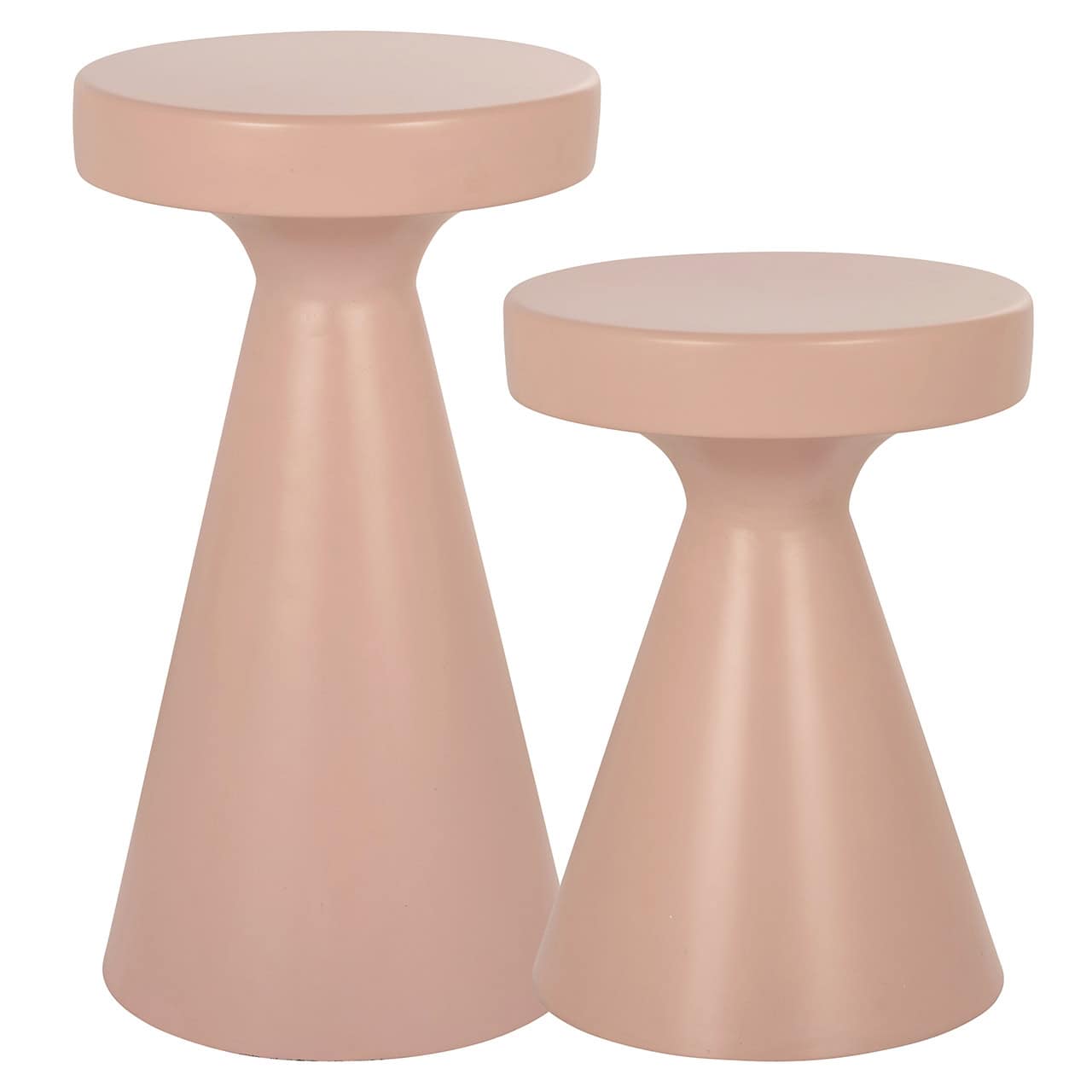 Bijzettafel Kimble roze klein 30Ø (Rosa)