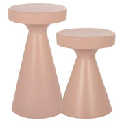 Bijzettafel Kimble roze klein 30Ø (Rosa)