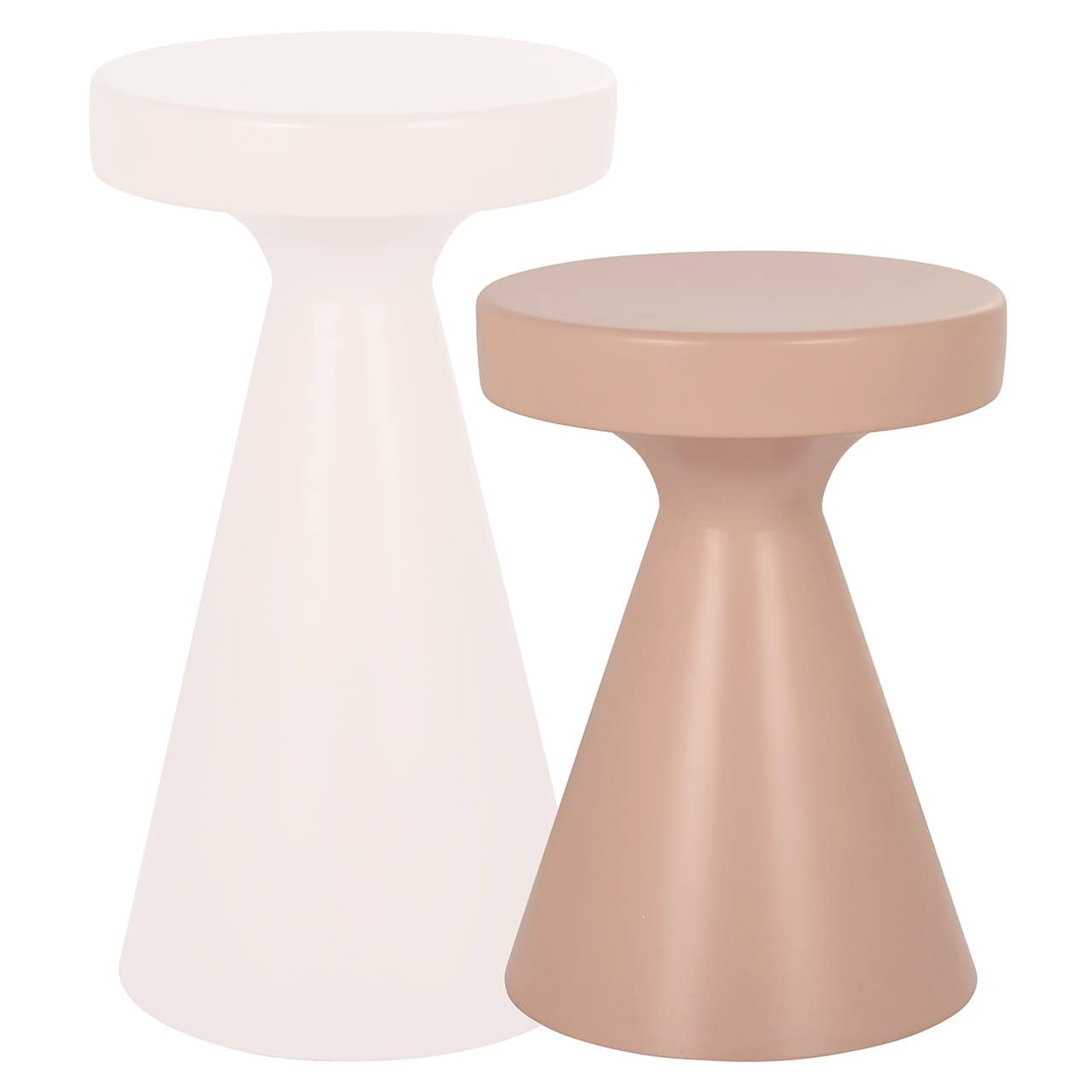 Bijzettafel Kimble roze klein 30Ø (Rosa)