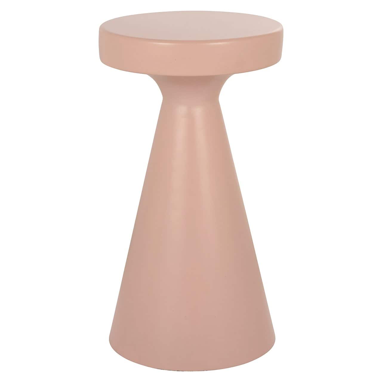 Bijzettafel Kimble roze groot 30Ø (Rosa)