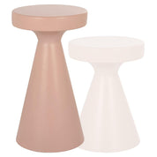 Bijzettafel Kimble roze groot 30Ø (Rosa)