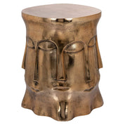 Mesa auxiliar Hedron (Oro)