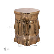 Mesa auxiliar Hedron (Oro)