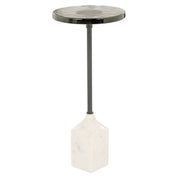 End table Aurora white 27Ø
