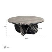 Mesa de centro Bancroft (negra)