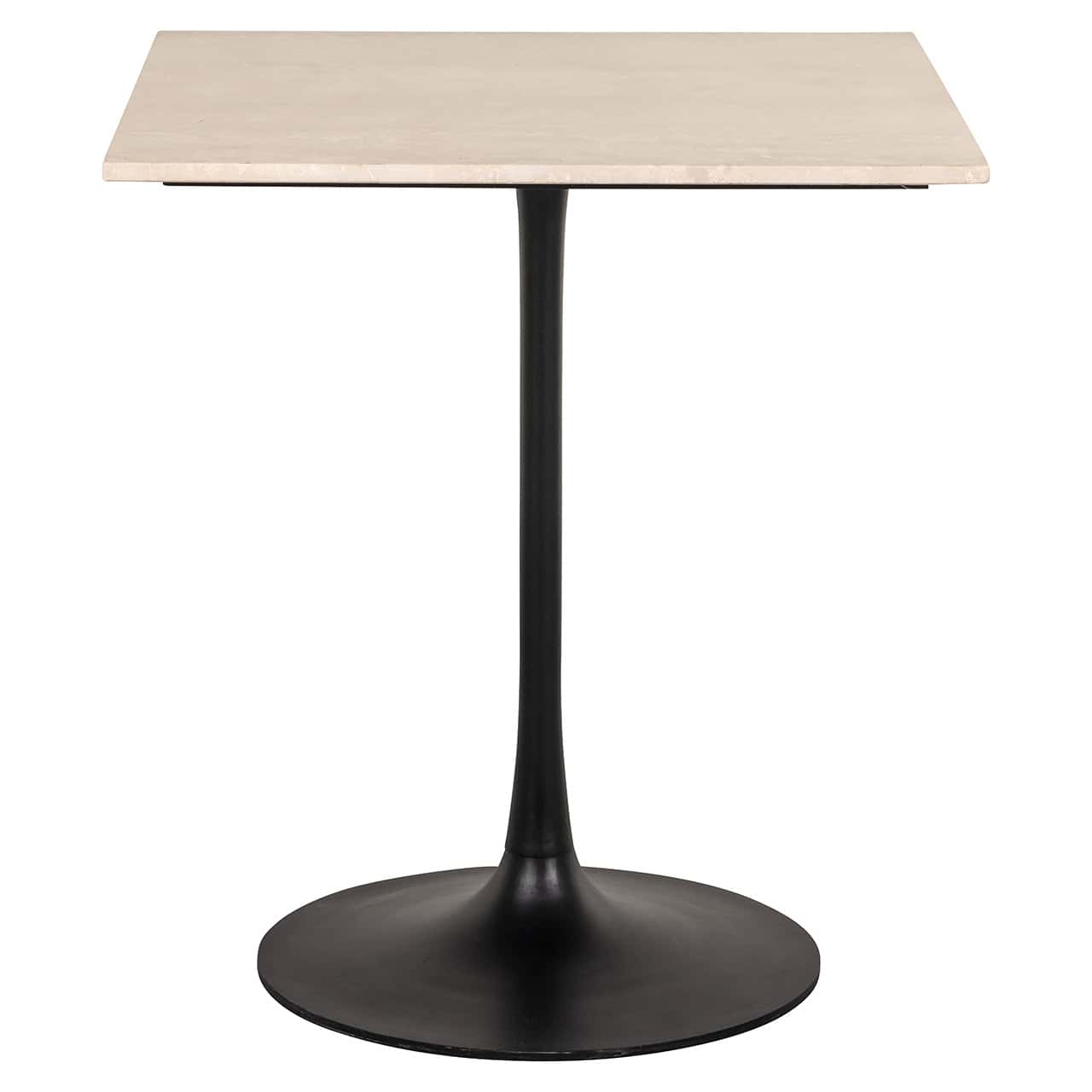 Mesa de bistró Tavolo cuadrada (Beige)