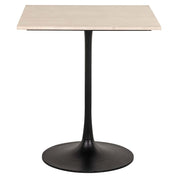 Mesa de bistró Tavolo cuadrada (Beige)