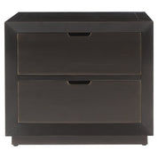 Nightstand Dante 2-drawers (Brown)