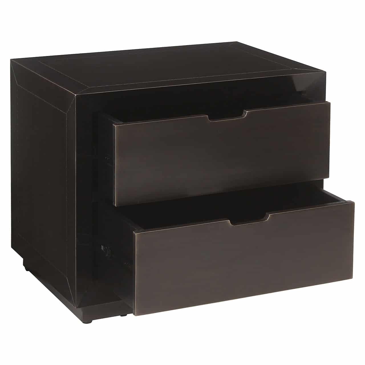 Nightstand Dante 2-drawers (Brown)