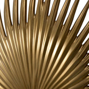 Chandelier Foliage vintage brass finish