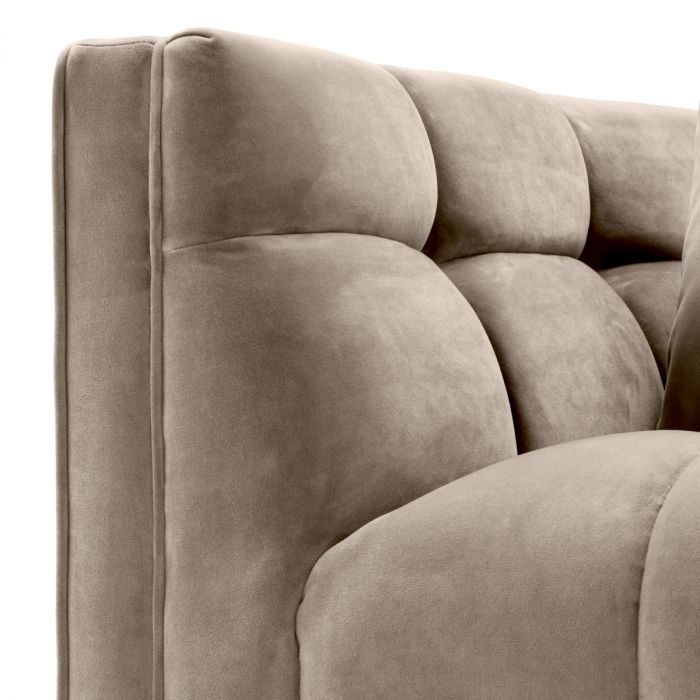 Silla Sienna savona terciopelo gris