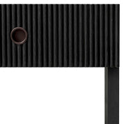 Nightstand Dimitrios charcoal grey oak veneer