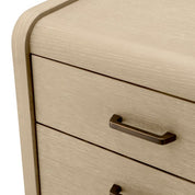 Nightstand Joane washed oak veneer