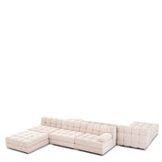 Sofá modular Dean bouclé crema - Derecha