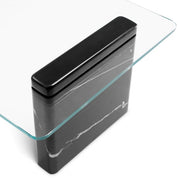 Mesa de centro Stonecrest de mármol negro