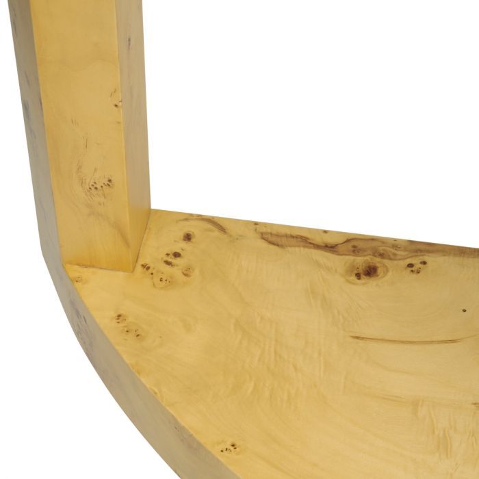 Console Table Raphael mappa burl veneer