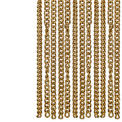 Decorative object Curtain gold chain