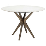 Mesa de comedor Maisy 114Ø (Blanca)