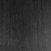 Desk Nathaniel charcoal grey oak veneer brushed brass finish