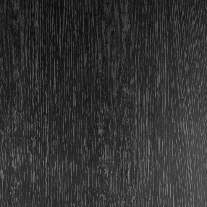 Desk Nathaniel charcoal grey oak veneer brushed brass finish