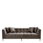 Sofa Sienna savona grey velvet