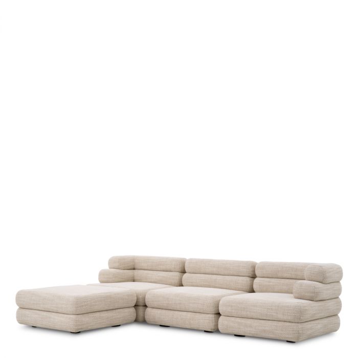 Modular Sofa Malaga skyward sand - Ottoman