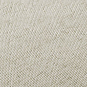 Silla Aruba clásica acabado negro algas marinas naturales sentier crema