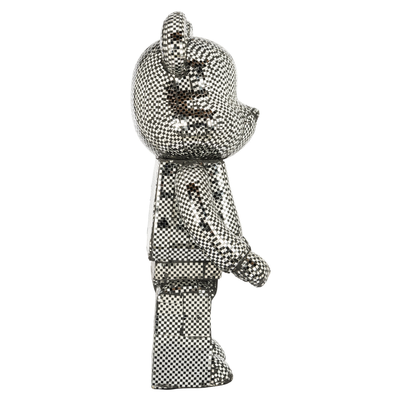 Decorative object Bear silver small