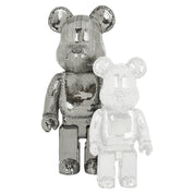 Decorative object Bear silver large