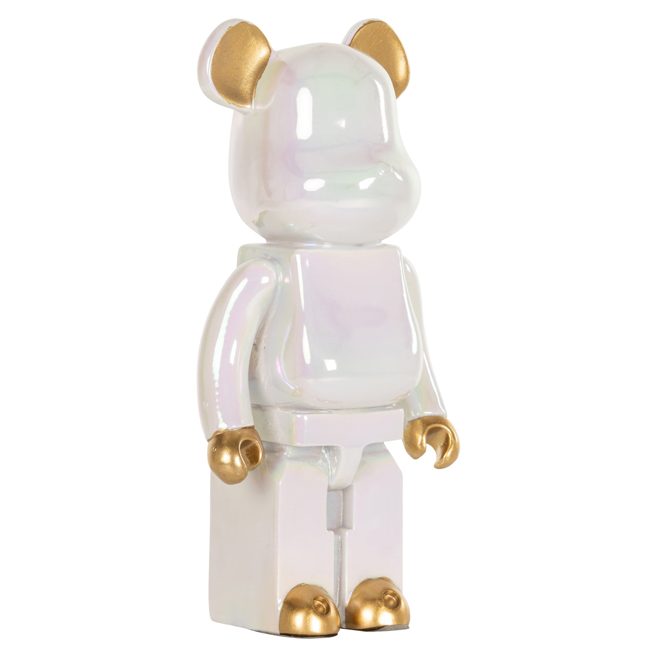 Decorative object Ave white bear