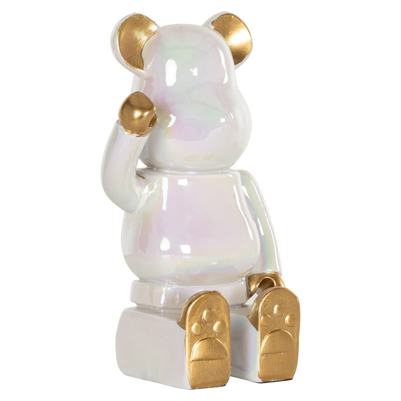 Decorative object Berlyn white bear