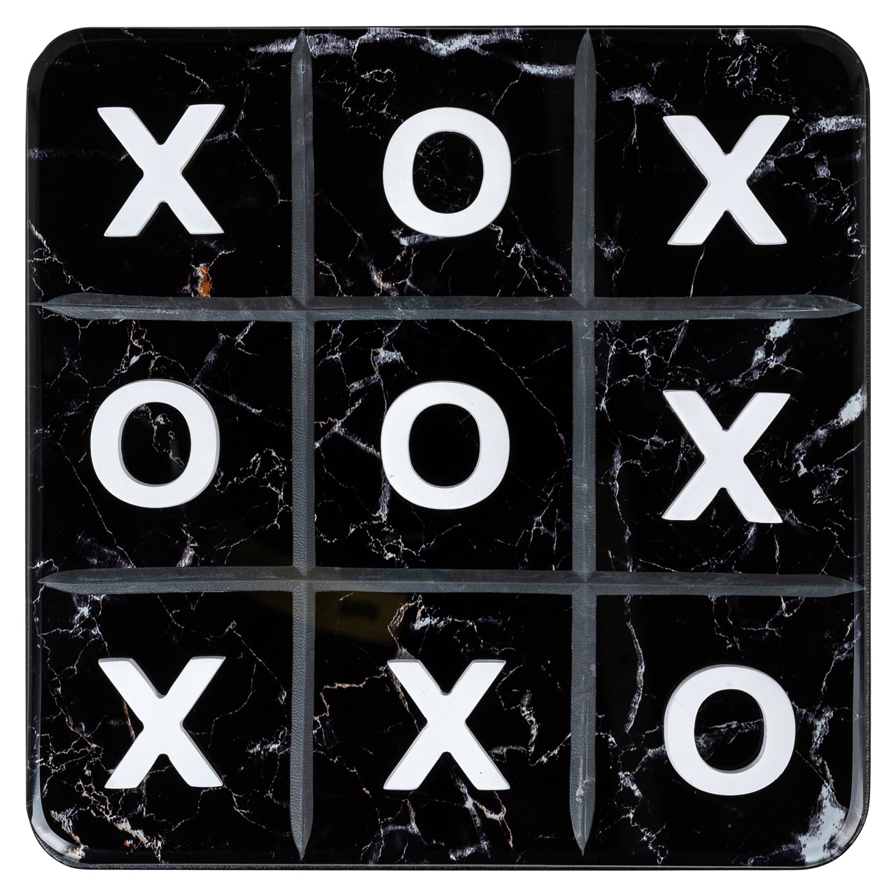 Decorative game Trixi black/white Tic-Tac-Toe