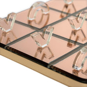 Decorative game Caylin gold Tic-Tac-Toe