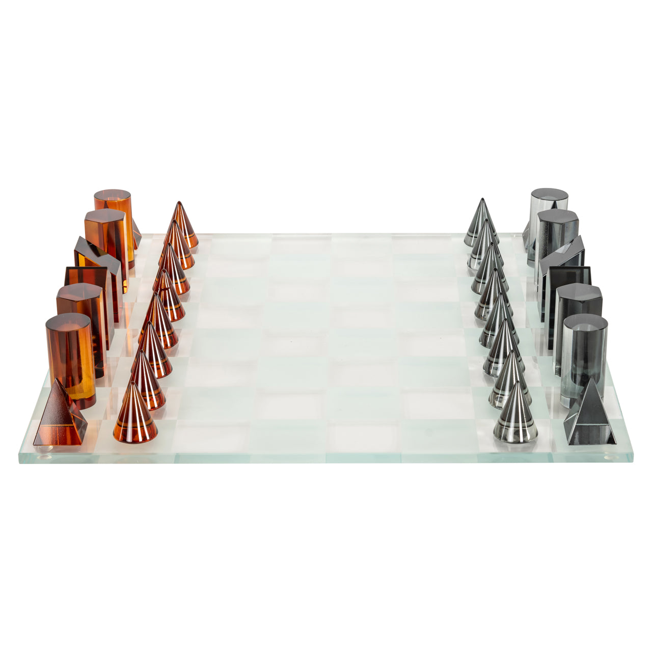 Decorative game Zyenna brown chessboard