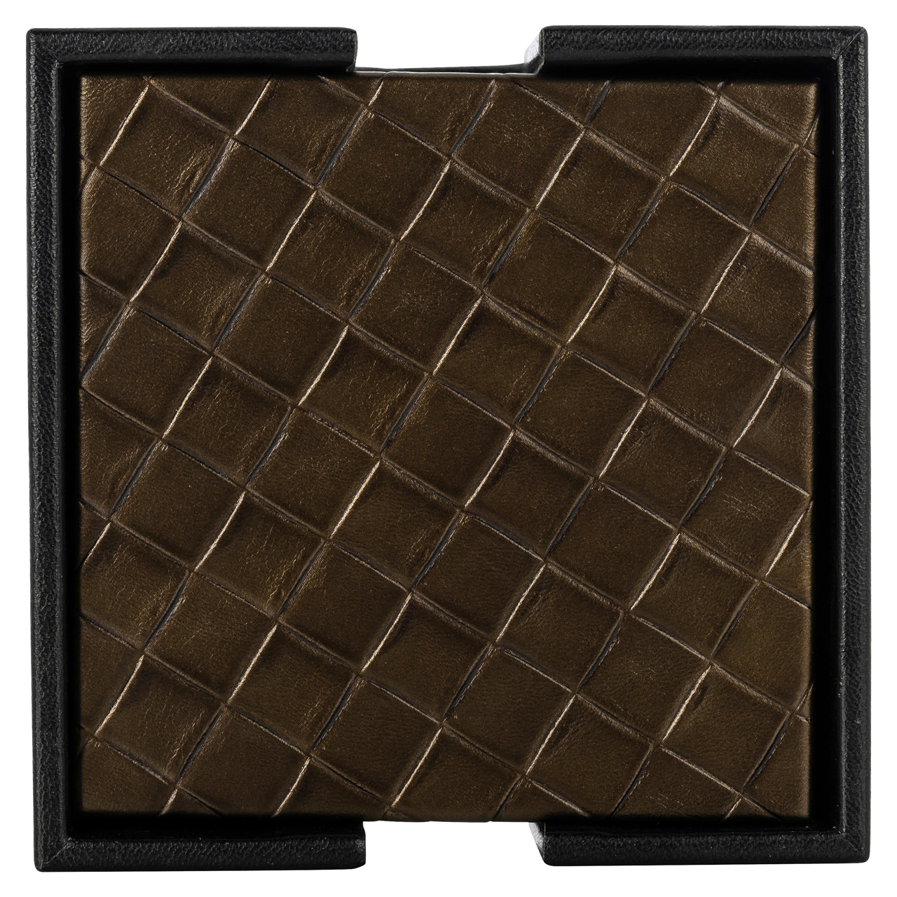 Wine & Bar accessory Yora black Set of 4 coasters