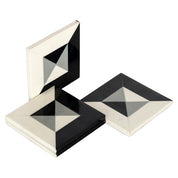 Wine & Bar accessory Louel black Set of 4 coasters