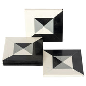 Wine & Bar accessory Louel black Set of 4 coasters