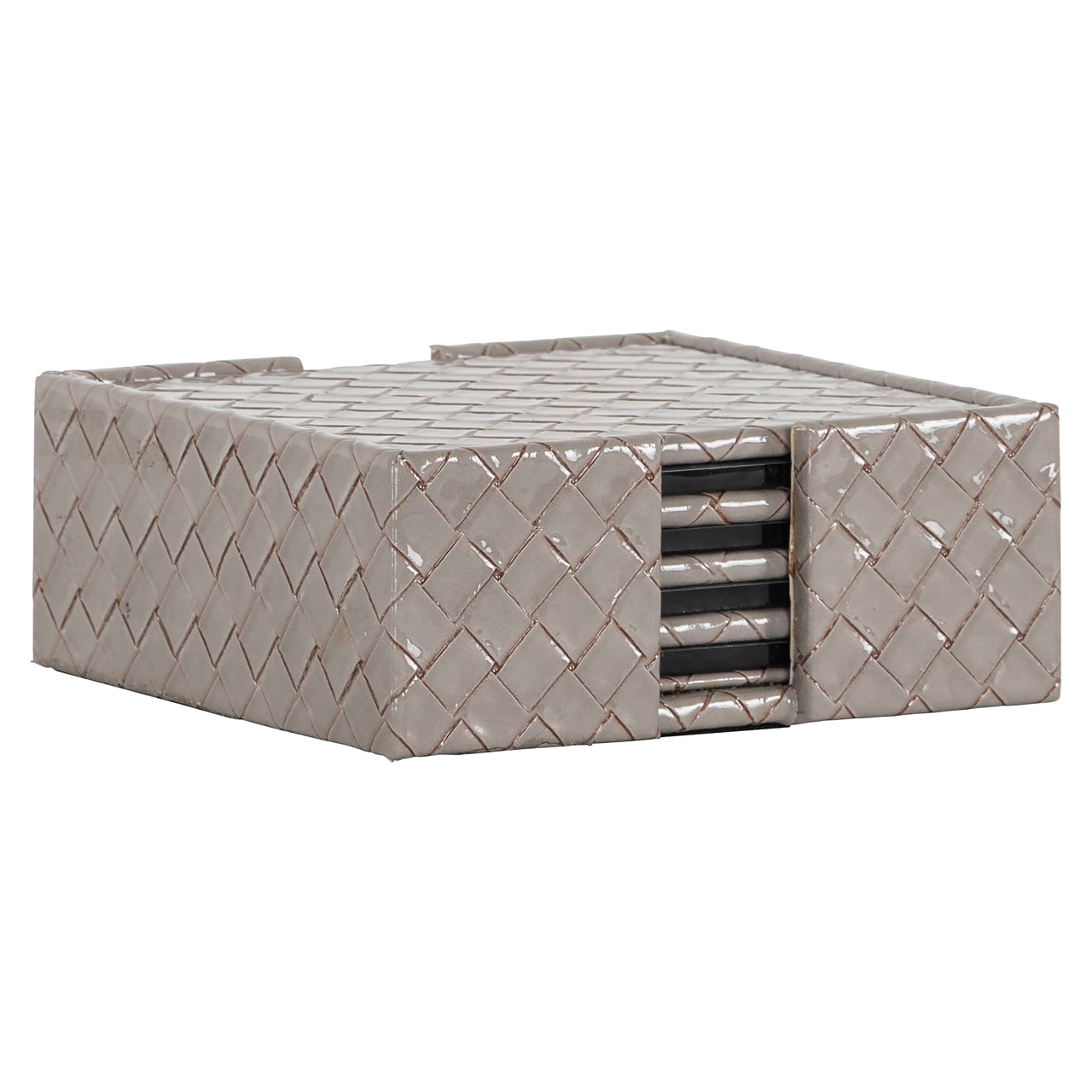Wine & Bar accessory Vivi grey Set of 4 coasters