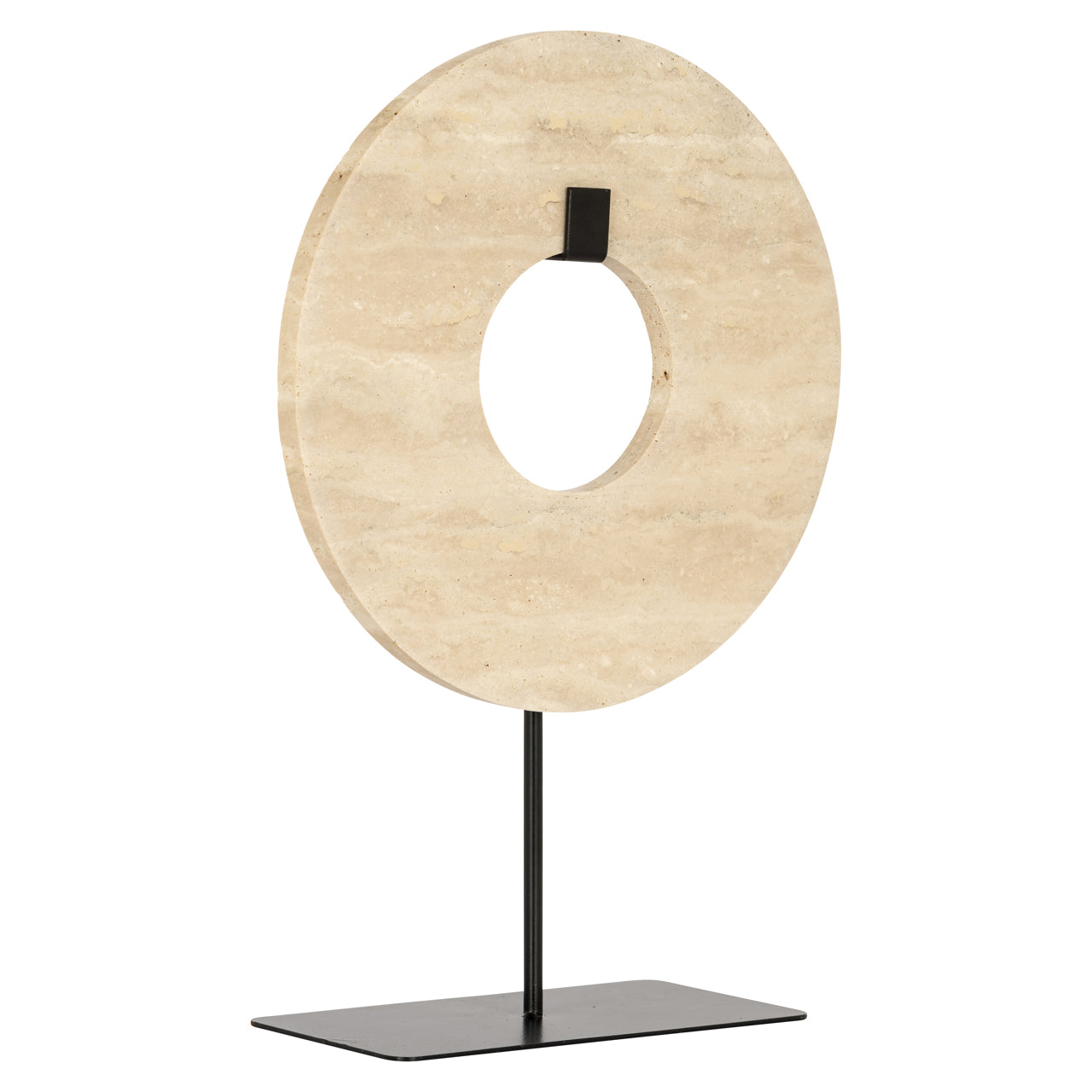 Decorative object Manou beige small