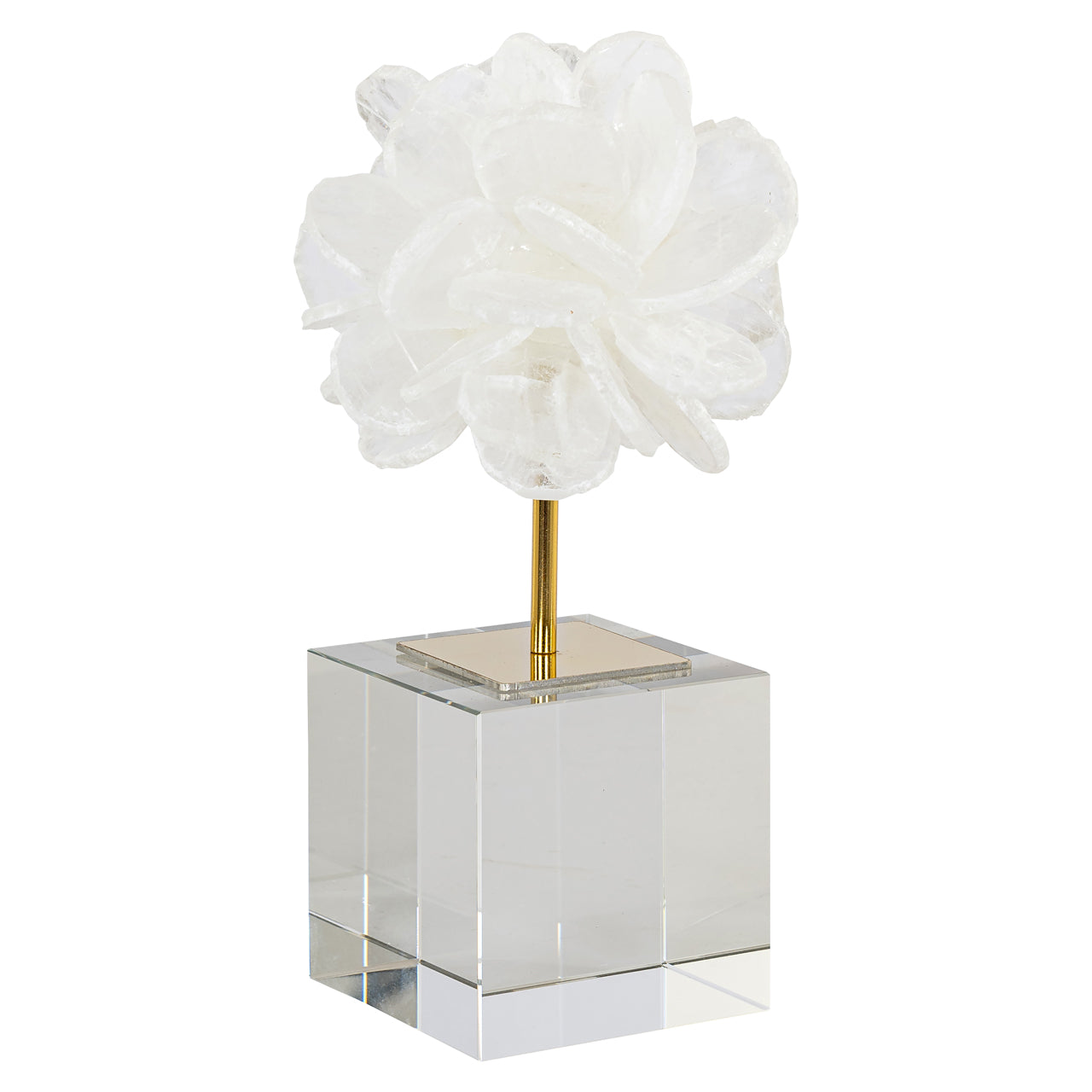 Decorative object Eline white small