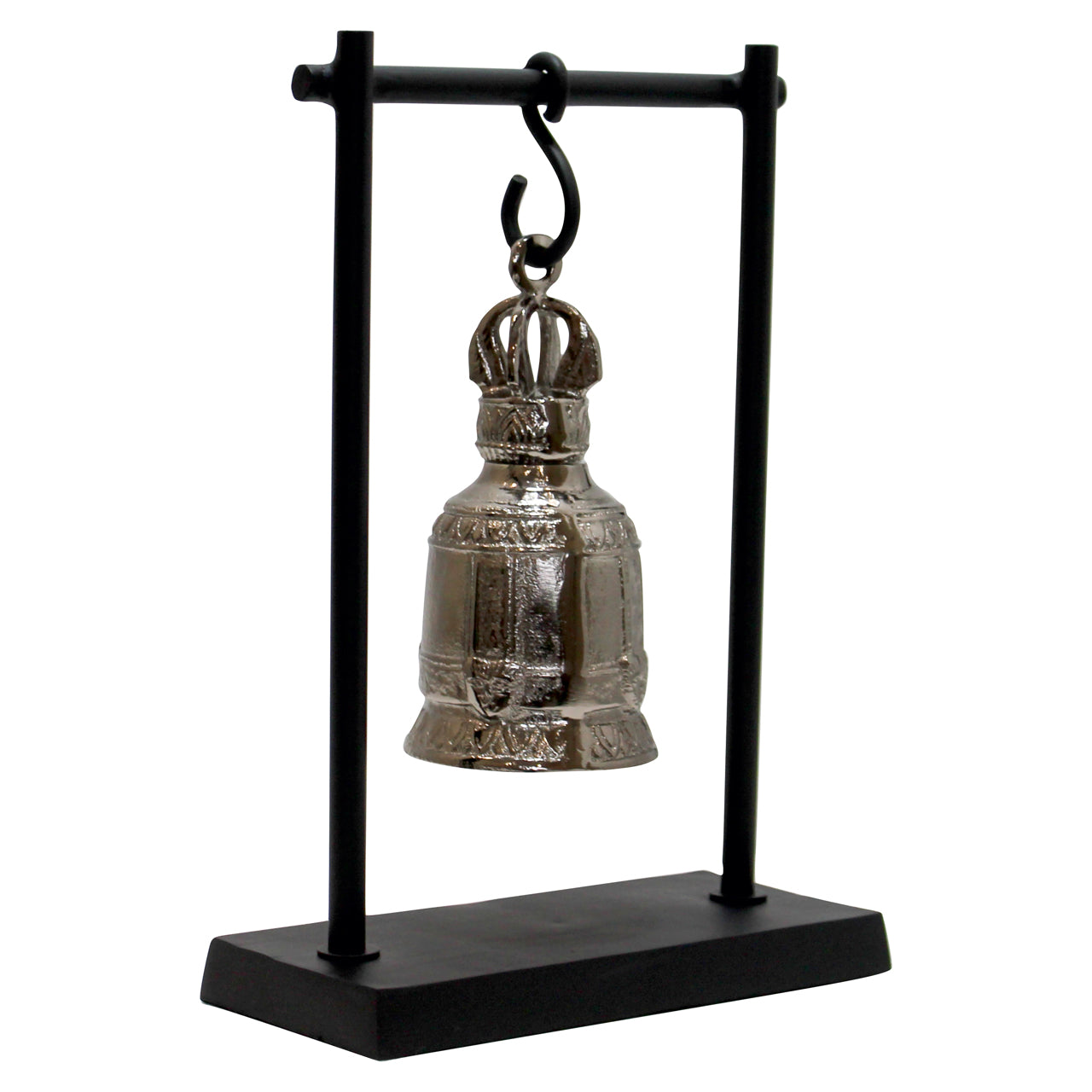 Decorative object Mody black hanging bell