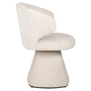 Silla Gatsbi chenilla beige ignífuga (Niagara 902 chenilla beige)